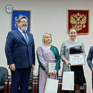 Награждение победителей и участников XX городского конкурса стипендий имени А.А. Сотникова